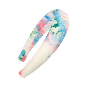 BP Nordstrom Tie Dye Printed Headband White Multi